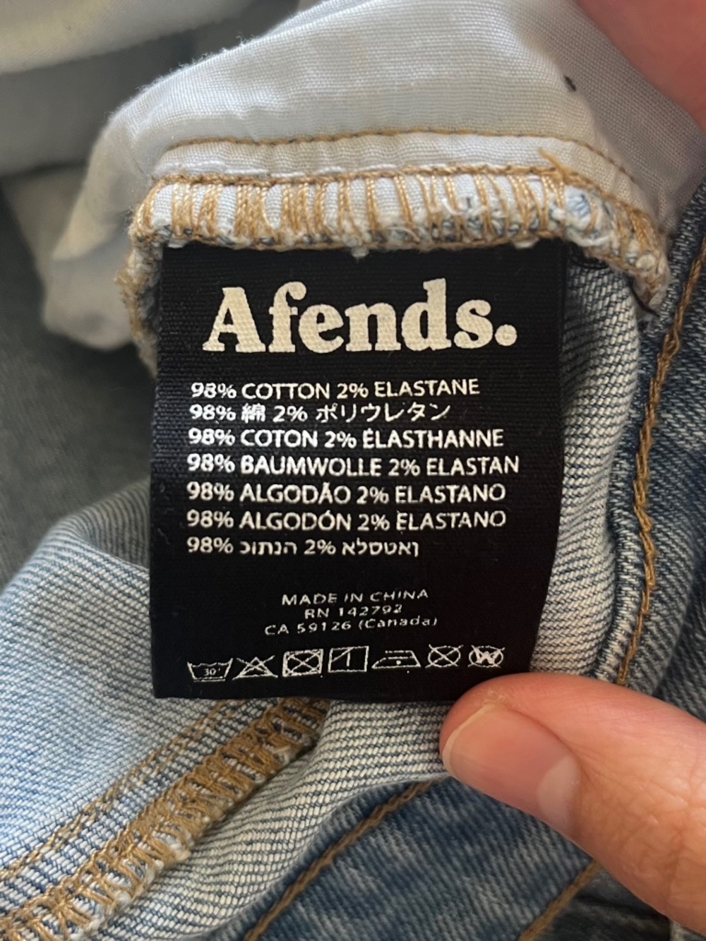 Afends 'Marsha' Flared Denim Jeans View 6